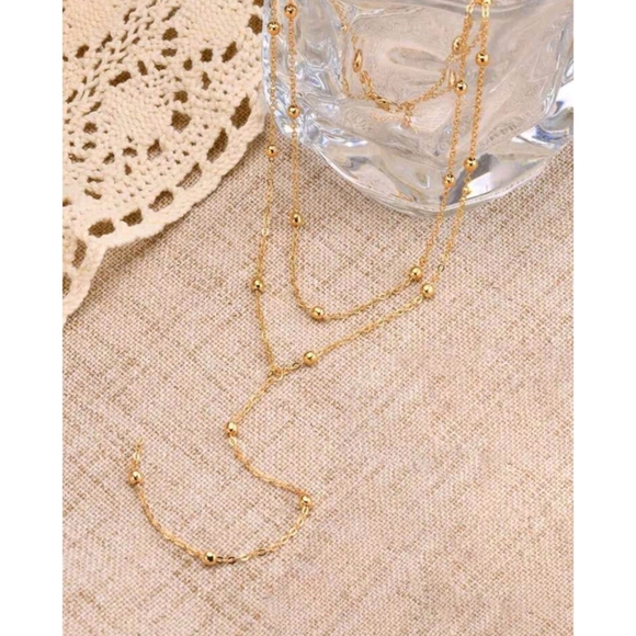 Anthropologie Ivy Layered Pendant Necklace - Picture 2 of 3